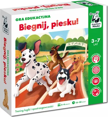 Zdjęcie produktu dla Gra edukacyjna Biegnij, piesku! Kapitan Nauka