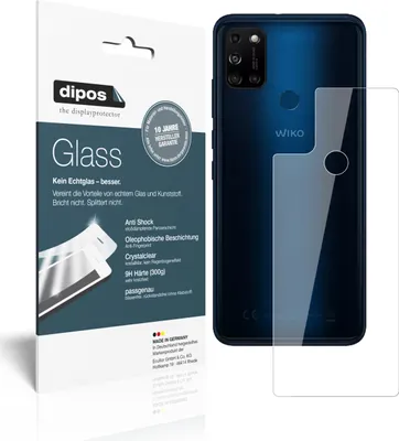 Produktbild von Schutzfolie für Wiko View5 Rückseite Folie Anti-Shock 9H Displayschutz