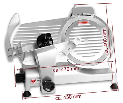 Produktbild von Beeketal Aufschnittmaschine Profi 250