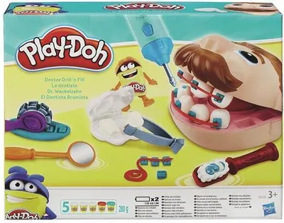 Produktbild von Play-Doh Zahnarzt Dr. Wackelzahn