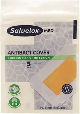 Image de Savelox Med Pansement Antibact Cover 5 unités