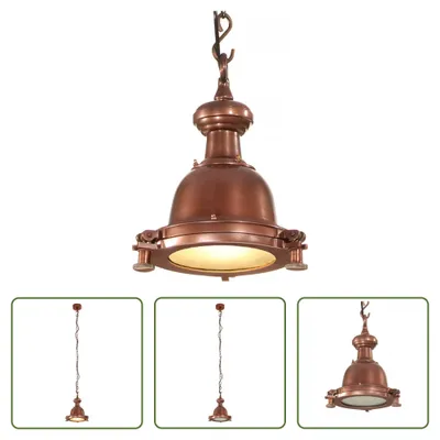 Zdjęcie produktu dla The Living Store Lampa wisząca 25x25x134 cm Aluminium
