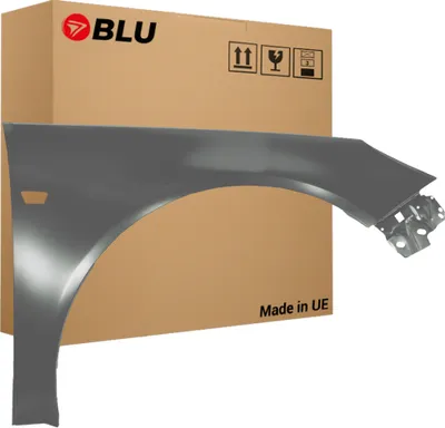 Obrázok produktu pre BLU Blatník Vhodný pre Opel Insignia G09 Z177 Pravá Grau CarbonGrau | 2008-2017 | Predná časť | Lakované | Pripravené na montáž | Oceľ