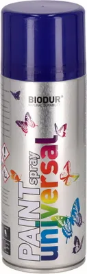 Produktbild von Biodur | Sprühlack - Dunkelblau (RAL 5022) - 400ml, Sprühfarbe, Lackspray, Universal - Betonfarbe, Sprühlacke für Holz, Metall, Glas