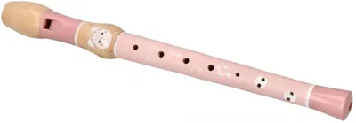 Obrázok produktu pre Drevená flauta Adam Toys, Králik - ružová