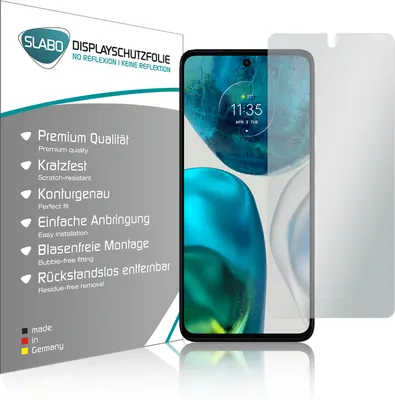 Produktbild von 4x Slabo Displayschutzfolie für Motorola moto g52 MATT "No Reflexion" (verkleinerte Folien) Displayfolie Schutzfolie Folie