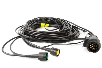 Obrázek produktu pro Elektrická instalace pro lehké přívěsy, 7,0 m - 13kolíková bajonetová 5kolíková zástrčka přívěsu