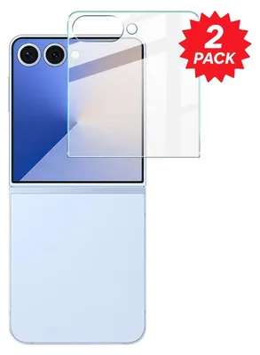 Obrázok produktu pre Pre Samsung Galaxy Z Flip7 5G 2x zadné sklo 2.5D 9H Tempered Glass Screen Protector
