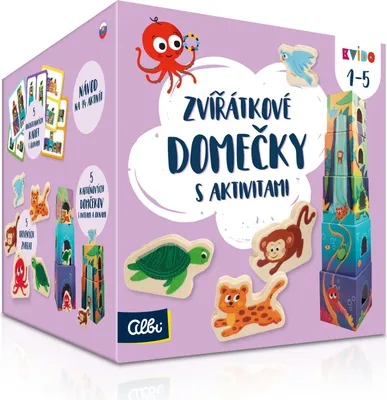 Zdjęcie produktu dla Albi Kvído - Domy dla zwierząt z zajęciami