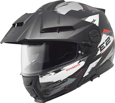 Produktbild von Schuberth E2 Trail Klapphelm, grau/weiß, M (57)