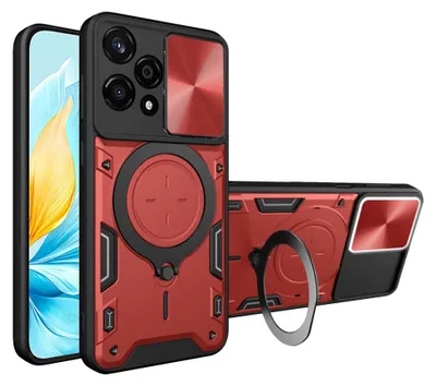 Produktbild von Techsuit CamGuard Pro Back Cover Hülle für HONOR 200 Lite - Rot