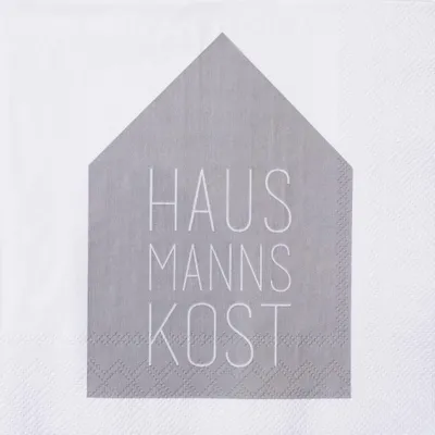 Produktbild von Räder Serviette 33x33cm, Hausmannskost