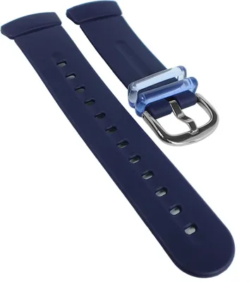 Produktbild von Casio Ersatzband Uhrenarmband Resin blau BG-1001-2CVER