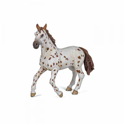 Produktbild von Papo Appaloosa Stute Braun, 3 Jahr(e), Horses, foals and ponies, Mehrfarbig, PVC