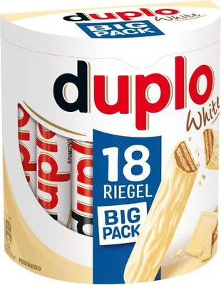 Produktbild von Duplo White Big Pack 18er (328g Dose)