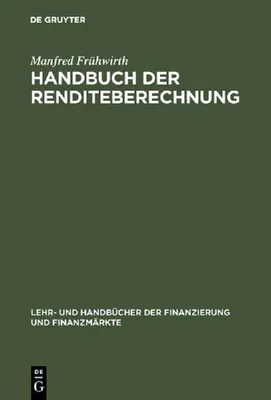 Produktbild von Handbuch der Renditeberechnung