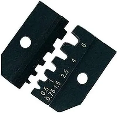 Image de Knipex 97 49 08 Jeu de sertissage embouts 0.25 à 6 mm² Convient pour marque 97 43 200, 97 43 E, 97 43 E AUS, 97 43 E UK, 97 43 E US