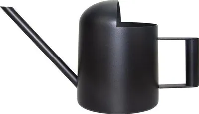 Image de Arrosoir Famanu, 300 ml, noir, design ergonomique pour les plantes d'intérieur