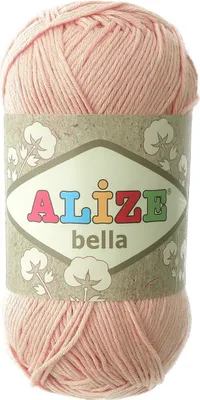 Produktbild von 100g ALIZE BELLA uni, Baumwoll-Strickgarn / Häkelgarn, Farbwahl