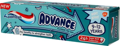 Produktbild von Aquafresh Kinderzahnpasta 9-12 Jahre, 75 ml