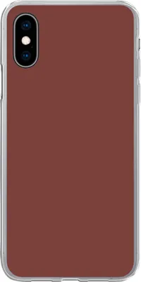 Produktbild von MuchoWow® Handyhülle Schutzhülle Hülle für Telefoonhoesje iPhone X Palette - Rot - Innenbereich Silikon Softcase Handy Hülle - Handyhülle