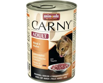 Image de Animonda Carny Adult Rind & Huhn 400gx6