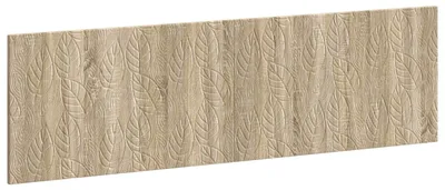 Image de vidaXL Tête de lit murale DELFT, en bois imitation chêne Sonoma