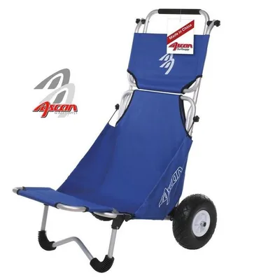 Produktbild von Ascan Beachbuggy Transportwagen und Sitz mit Sonnendach