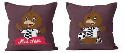 Produktbild von Eintracht Frankfurt Kinder Wendekissen Attila