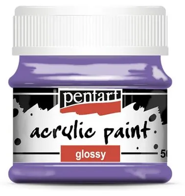 Obrázek produktu pro Akrylová barva lesklá PENTART 50 ml FIALOVÁ