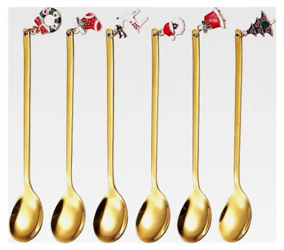 Produktbild von Weihnachtslöffel Set aus Edelstahl