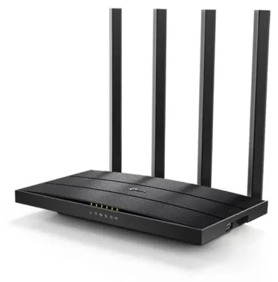 Produktbild von WLAN-Router Gigabit Ethernet Dual-Band (2,4 GHz/5 GHz) Schwarz