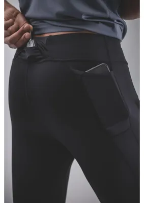 Produktbild von Erima Racing Lauftights Lang Schwarz Junior