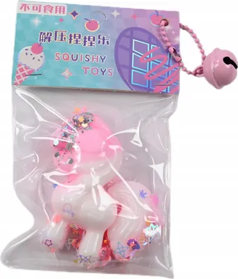 Obrázek produktu pro Antistresová Smyslová Hračka Jednorožec Squishy
