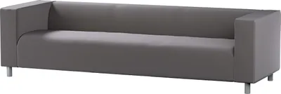 Produktbild von Dekoria Bezug für Klippan 4-Sitzer Sofa, braun, Bezug für Klippan 4-Sitzer