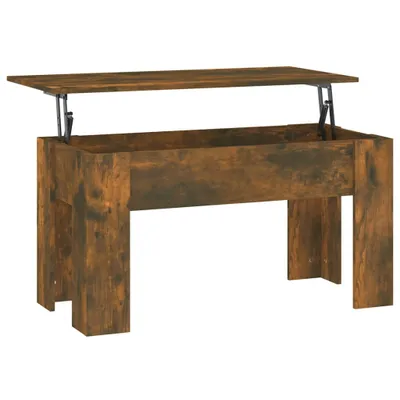 Produktbild von vidaXL Couchtisch Räuchereiche 101x49x52 cm Holzwerkstoff