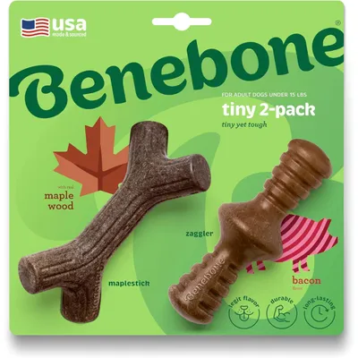 Image de Benebone Maplestick Maple Zaggler Bacon XS 2 pcs