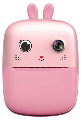 Image de Imprimante Mini Thermique pour Enfants avec Caméra - Rose KP36821