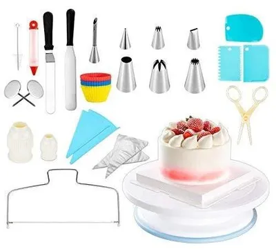 Imagen del producto de Set de decoración de tartas con 61 piezas para decorar tartas