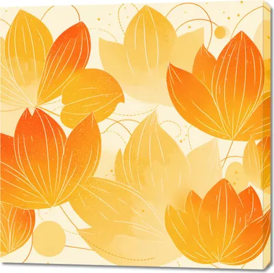 Obrázek produktu pro Obraz 100x100cm Jesienna Wizualizacja