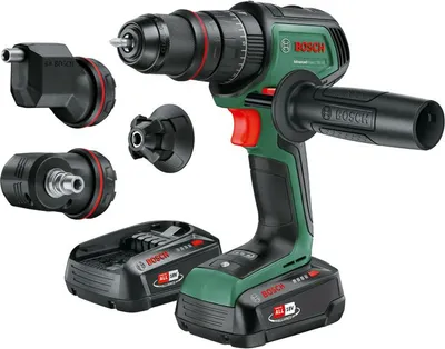 Produktbild von Akku-Schlagbohrmaschine AdvancedImpact 18V-80 QuickSnap, 2x Akku 2.5Ah, Aufsätze