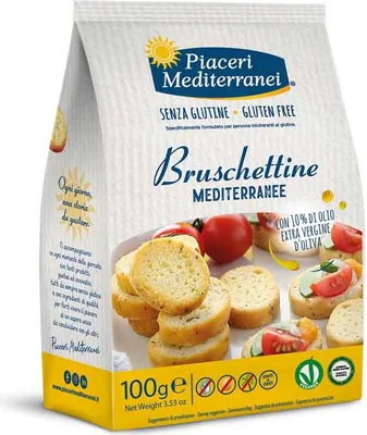 Produktbild von Piaceri Mediterranei Bruschettine 100g
