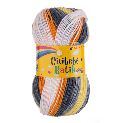 100g Farbverlaufsgarn Cicibebe Batik 77 Herbststimmung