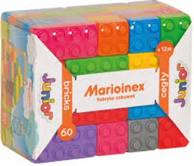 Produktbild von Klocki Cegły Junior 60 elementów