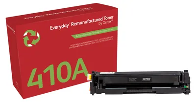 Produktbild von Everyday™ Schwarz wiederaufbereiteter Toner von , kompatibel mit HP 410A (CF410A), Standardkapazität, 2300 Seiten, Schwarz, 1 Stück(e)