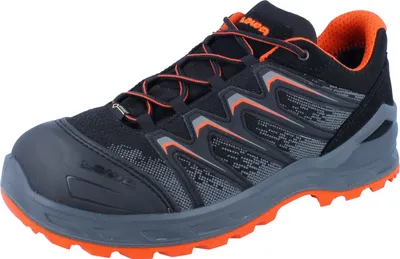 Produktbild von LOWA Larrox Work GTX Lo Herren Sicherheitsschuhe S3 schwarz orange - Größe: 42