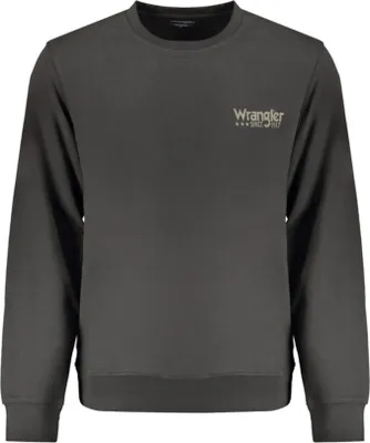 Produktbild von WRANGLER Herren LANGARM-SWEATSHIRT Schwarz FX24MSMLOG_NE3FADED : Größe - 2XL Größe: 2XL