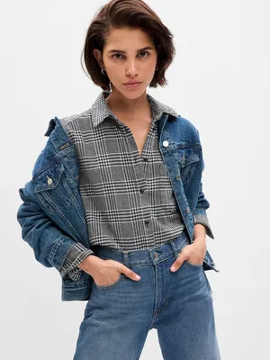 Produktbild von GAP Flanellhemd mit Karomuster L