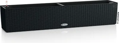Obrázek produktu pro Lechuza Samozavlažovací truhlík Balconera Cottage 100 cm, granitově černá