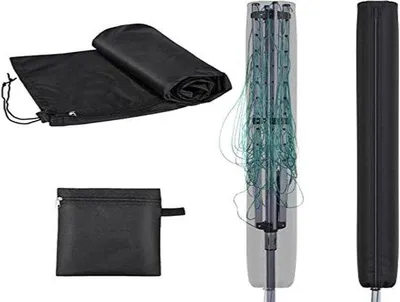 Image de Housse de protection pour sèche-linge - imperméable et résistante aux UV - 1 pièce - noir - 420D